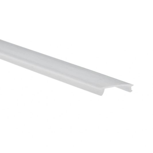Afdekkap voor led stuc- en tegelprofiel brede variant 1 tot 3 meter