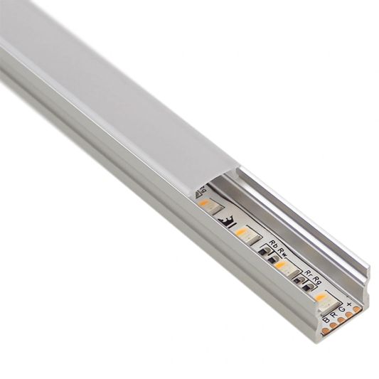Led profiel 3 meter opbouw hoog 15 mm slim line