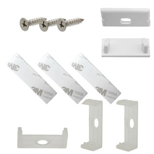 Led profiel 4 meter opbouw breed laag 10 mm