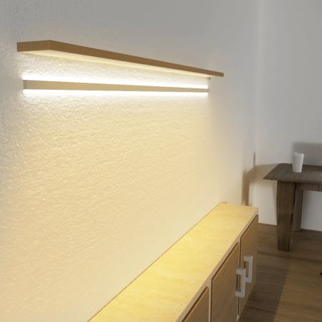 Up down Muur Profiel Voor 2 Ledstrips Met Diffuse Afdekkap up-down-muur-profiel-voor-2-ledstrips-met-diffuse-afdekkap
