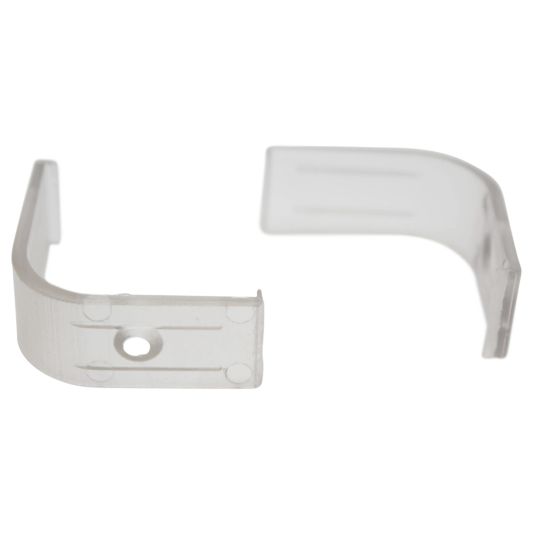 Ledstrip hoekprofiel 1,5 meter ronde afdekkap breed 30 mm