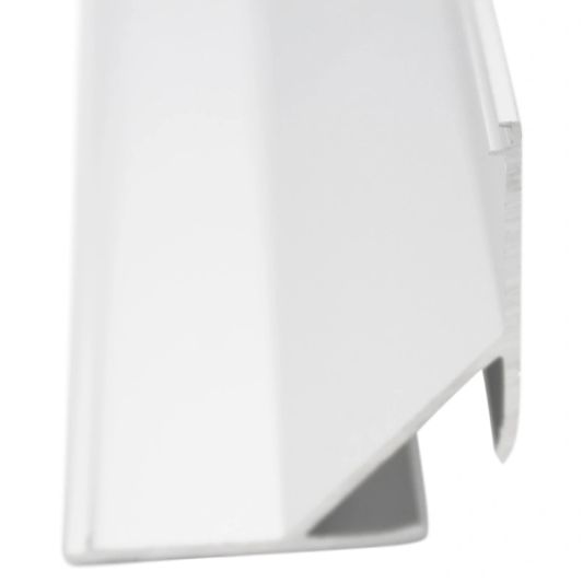 Ledstrip hoekprofiel 1,5 meter ronde afdekkap breed 30 mm