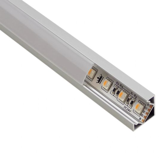 Ledstrip hoekprofiel 1 meter smal 18 mm slim line