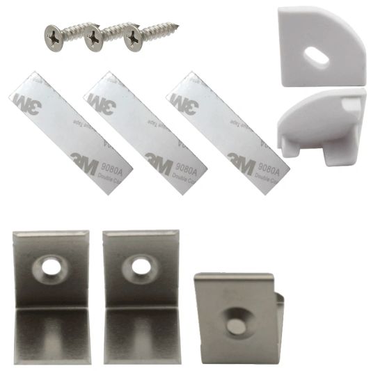 Ledstrip hoekprofiel 4 meter smal 18 mm slim line