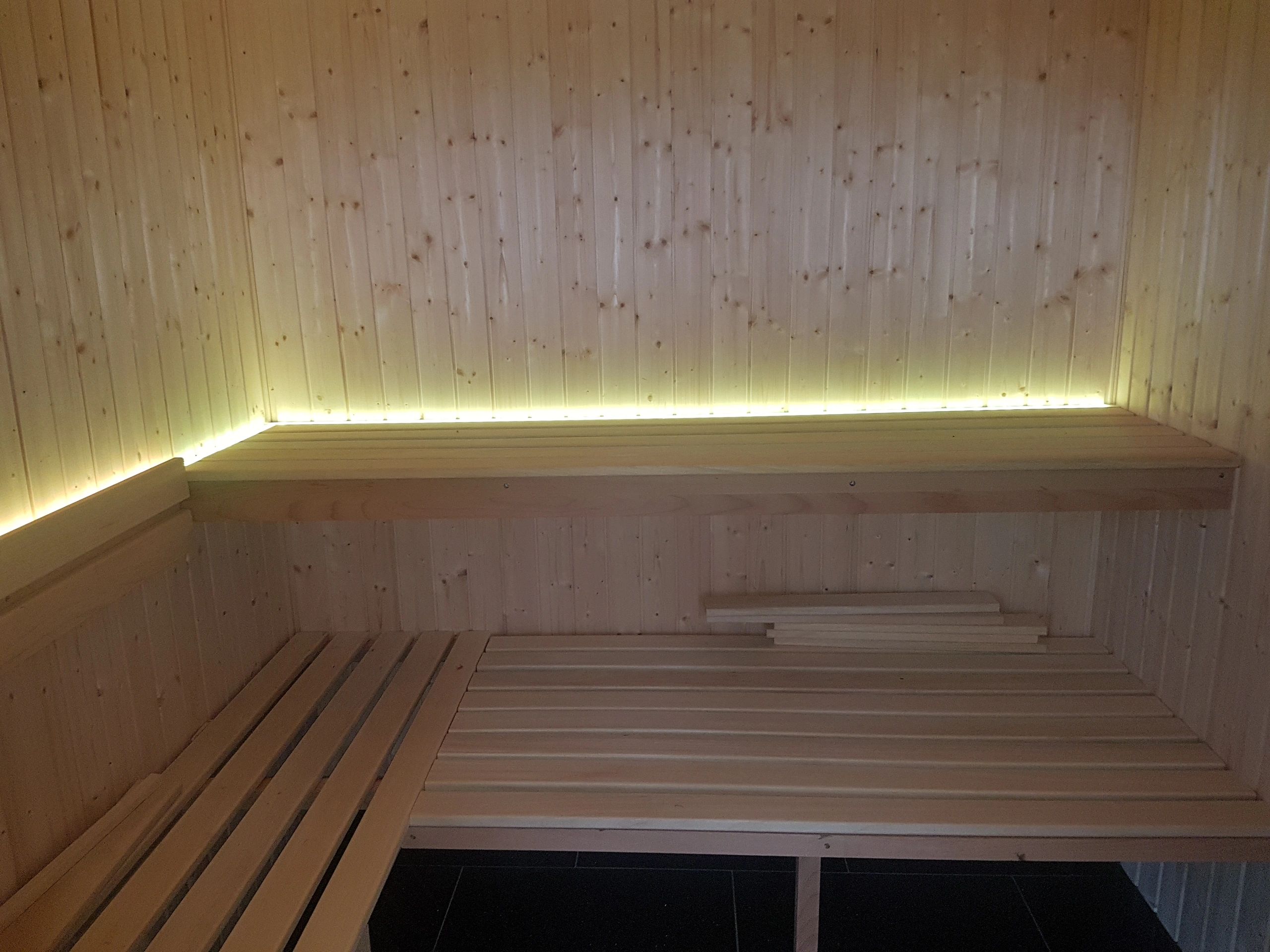 Led strip profiel breed inbouw hoog 2 meter