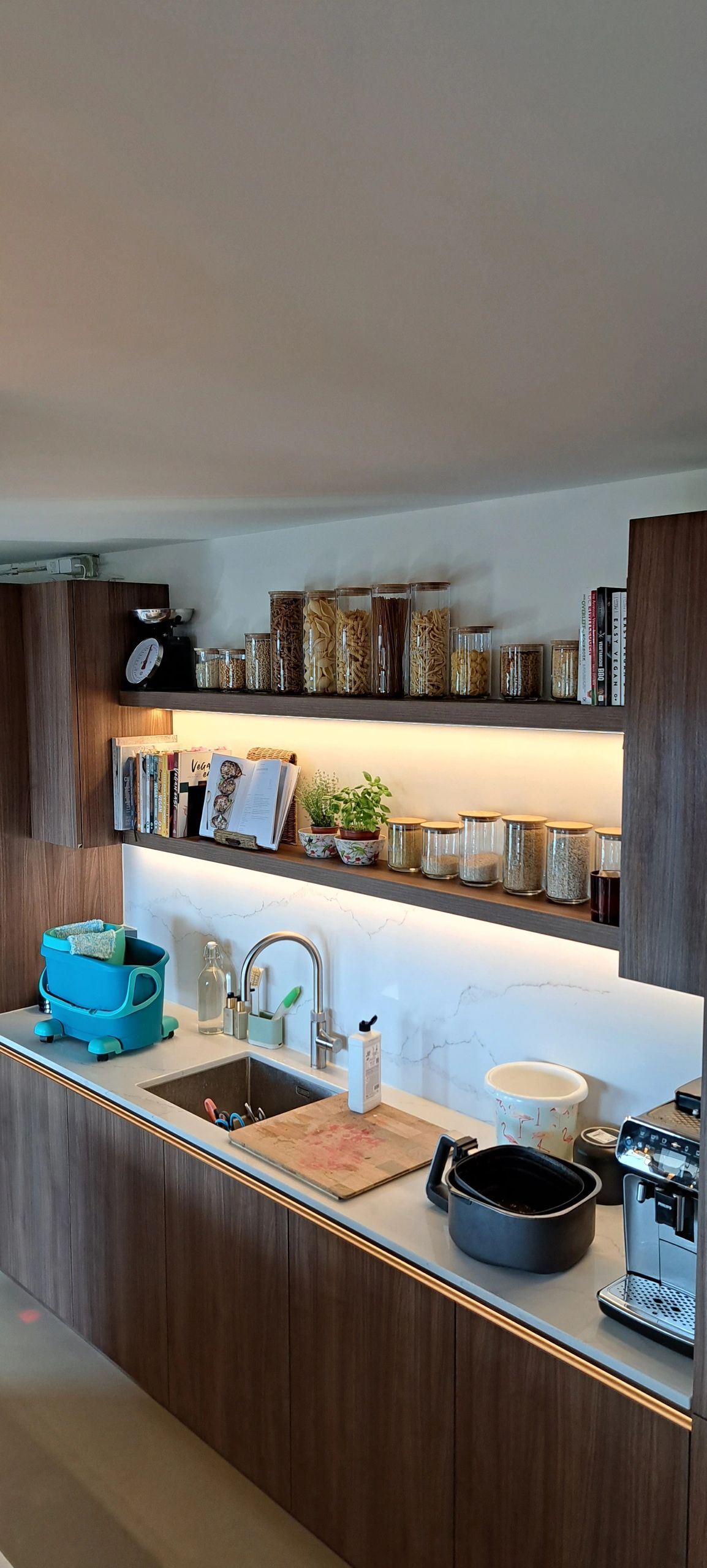 Led profiel 3 meter opbouw breed laag 10 mm