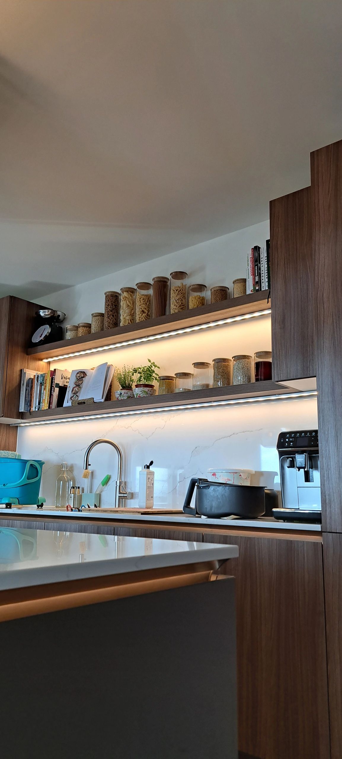 Led profiel 3 meter opbouw breed laag 10 mm