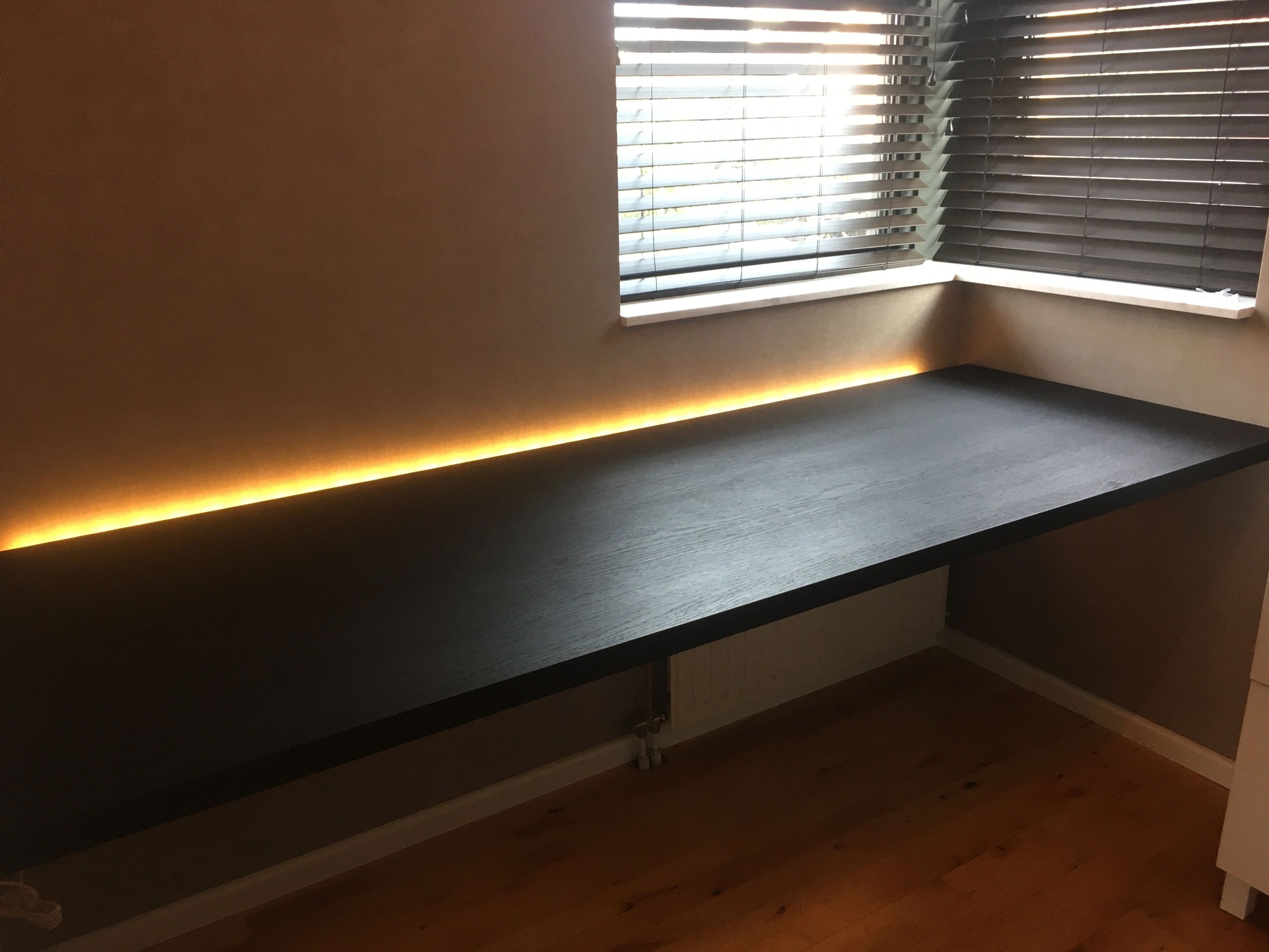 Led profiel 2 meter opbouw breed laag 10 mm