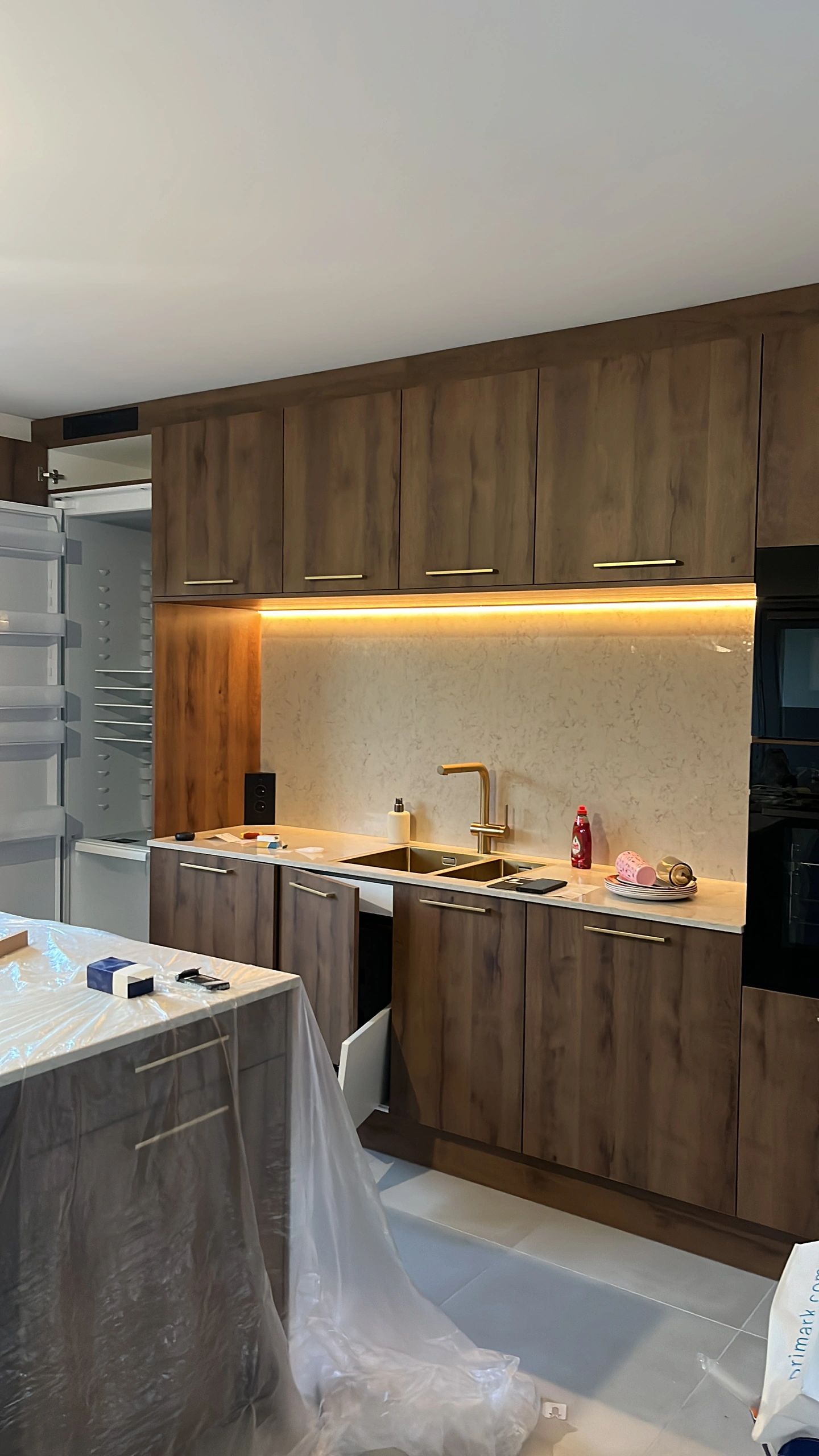 Led profiel 3 meter opbouw laag 8 mm slim line