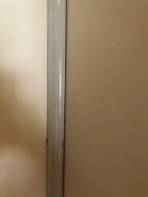 Ledstrip hoekprofiel 1 meter ronde afdekkap breed 30 mm