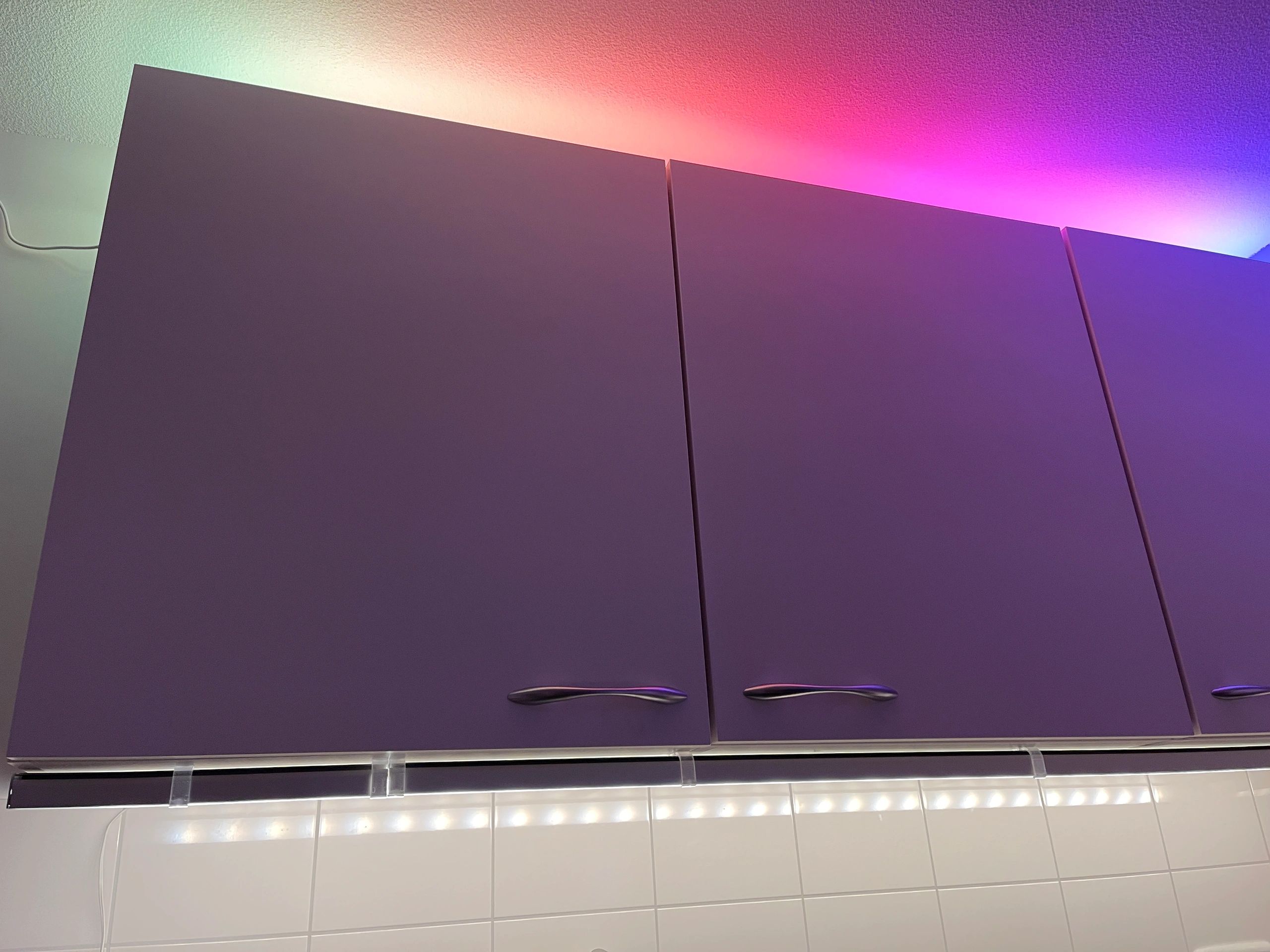 Led profiel 2 meter opbouw breed hoog 20 mm